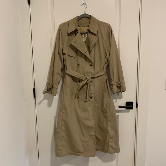 trench coat size 6